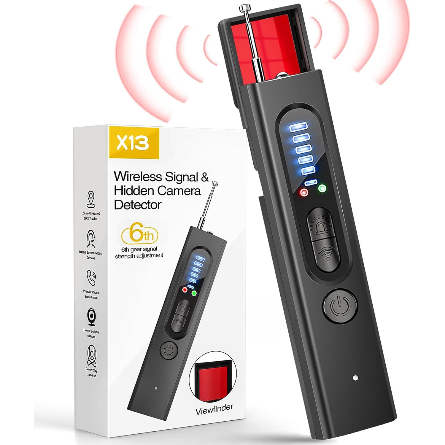 🚨📡 5-Level Sensitivity Camera & GPS Tracker Detector | Portable Hidden Device Finder for Home, Car & Travel | Privacy Protection Anywhere 🌐👜 #PrivacyTech #TravelSecurity 🚨📡 5-Level Sensitivity Camera & GPS Tracker Detector | Portable Hidden Device Finder for Home, Car & Travel | Privacy Protection Anywhere 🌐👜 #PrivacyTech #TravelSecurity